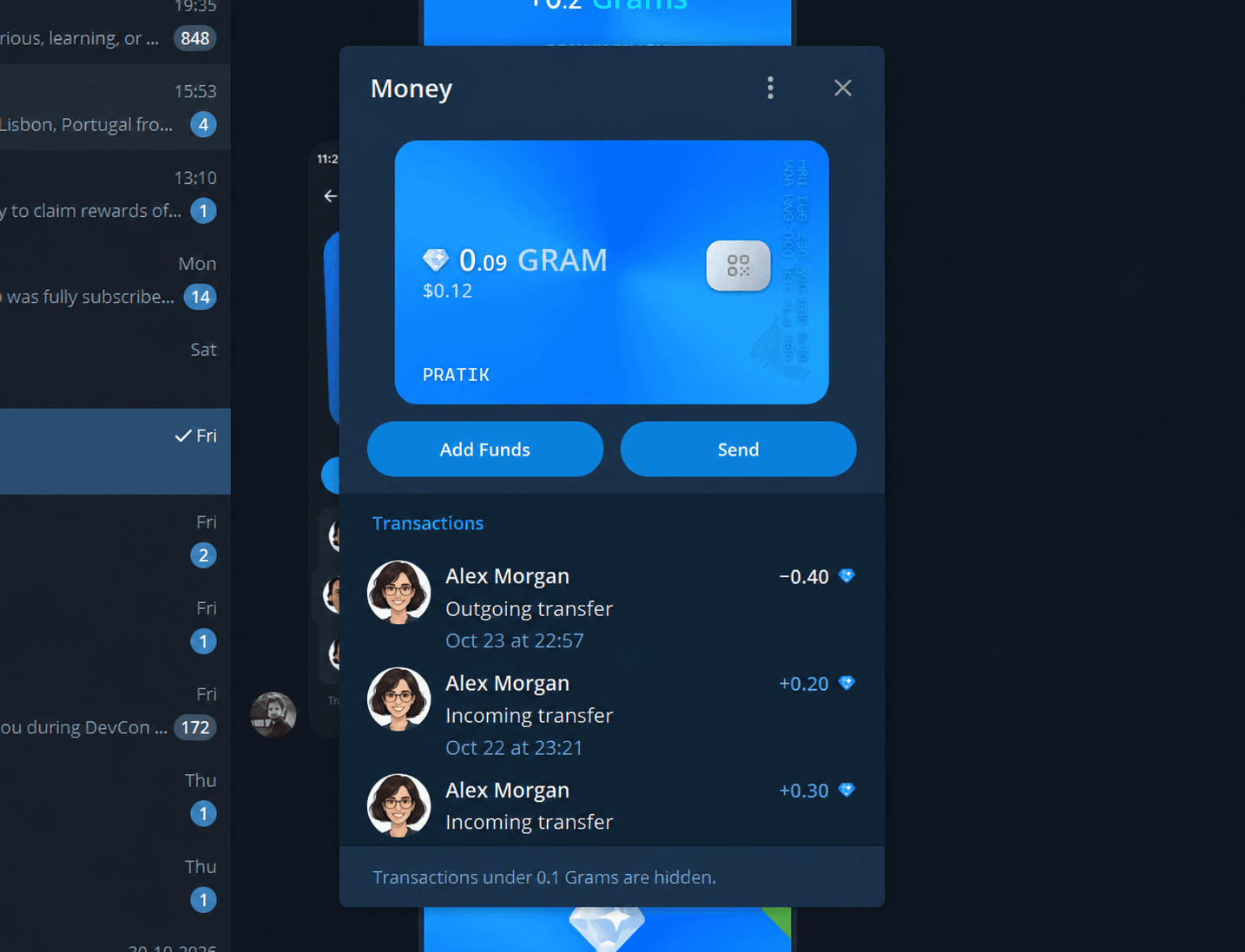 Telegram Money Wallet with Alex Morgan Transactions.png