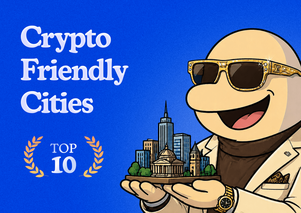 Image for Top 10 Crypto-Friendly Cities Right Now