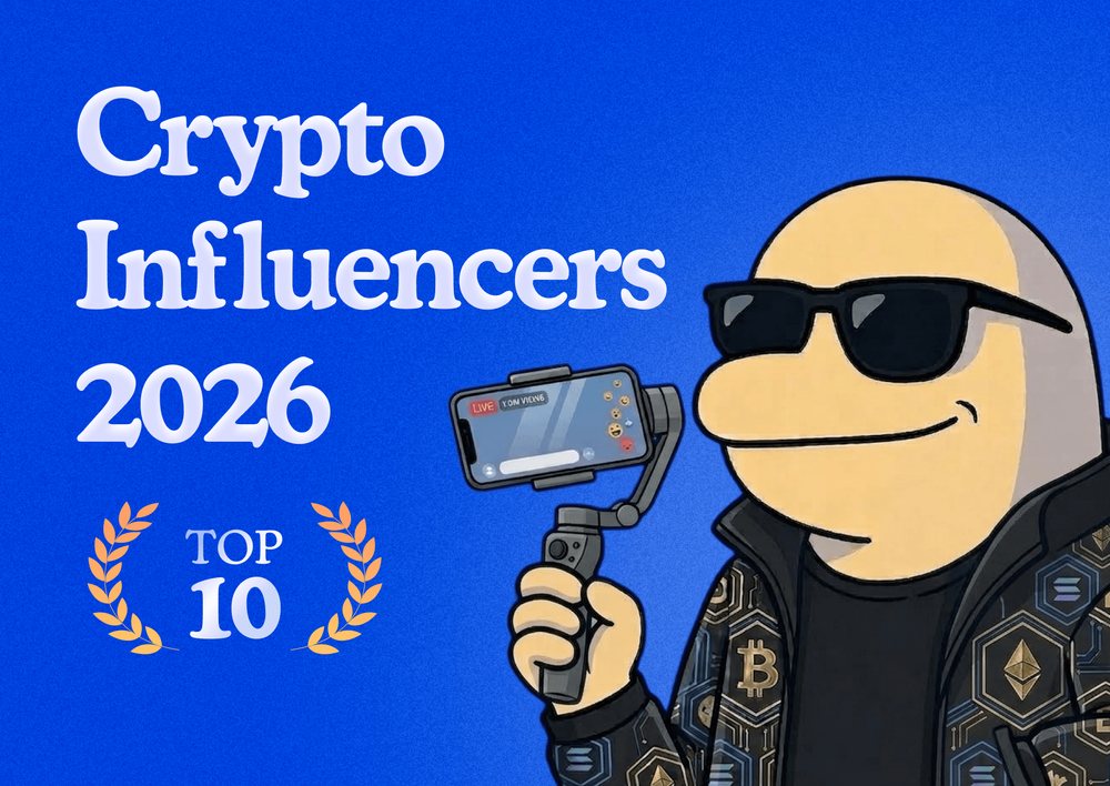Image for Top 10 Crypto Influencers to Follow in 2026