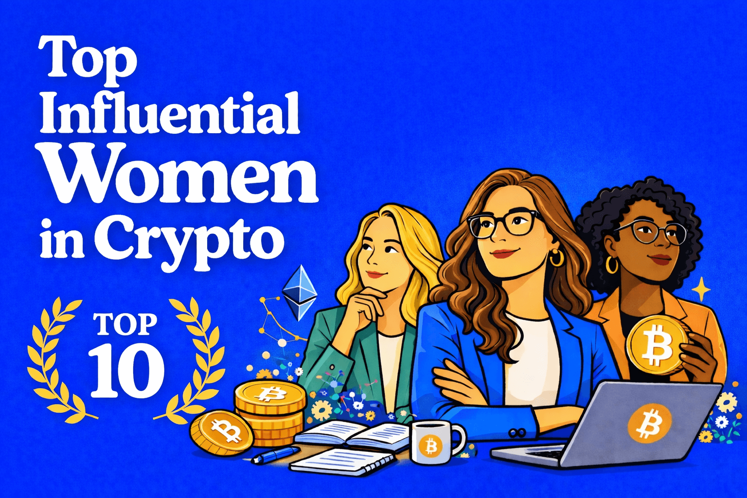 Image for Top 10 Influential Women in Crypto
